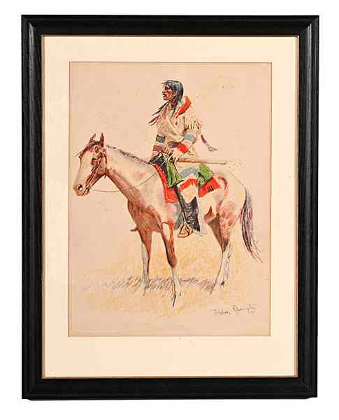 Appraisal: A Breed by Frederic Remington color lithograph published by Robert