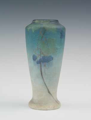 Appraisal: A Rookwood Vellum E Vase Edward Hurley The tapering vase