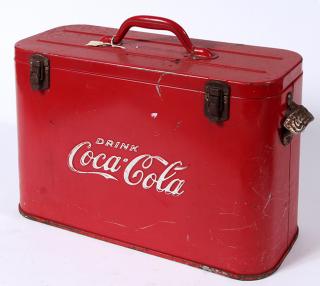 Appraisal: Coke Airline cooler original nice condition Coke Airline cooler original