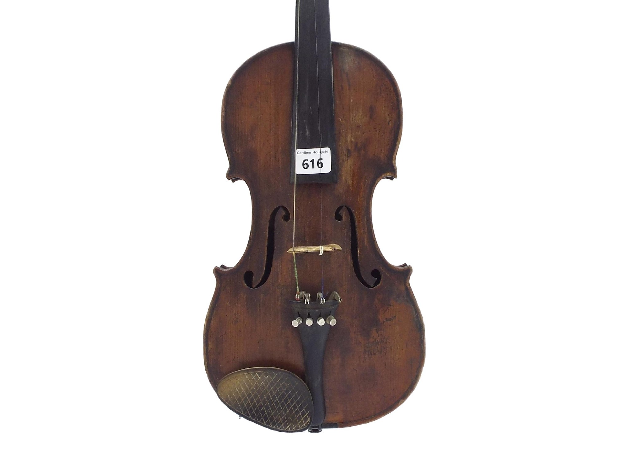 Appraisal: French violin labelled Andrea Verini Violon D'Artistic Alphonse Cary Paris