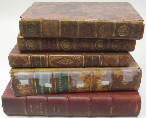 Appraisal: French Volumes Collection des Oeuvres de J J Rousseau vol