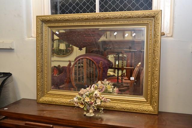 Appraisal: A CLASSIC GILT MIRROR A CLASSIC GILT MIRROR