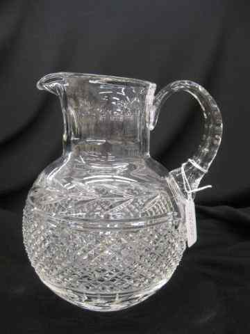 Appraisal: Waterford Cut Crystal Juice Pitcher '' signed excellent