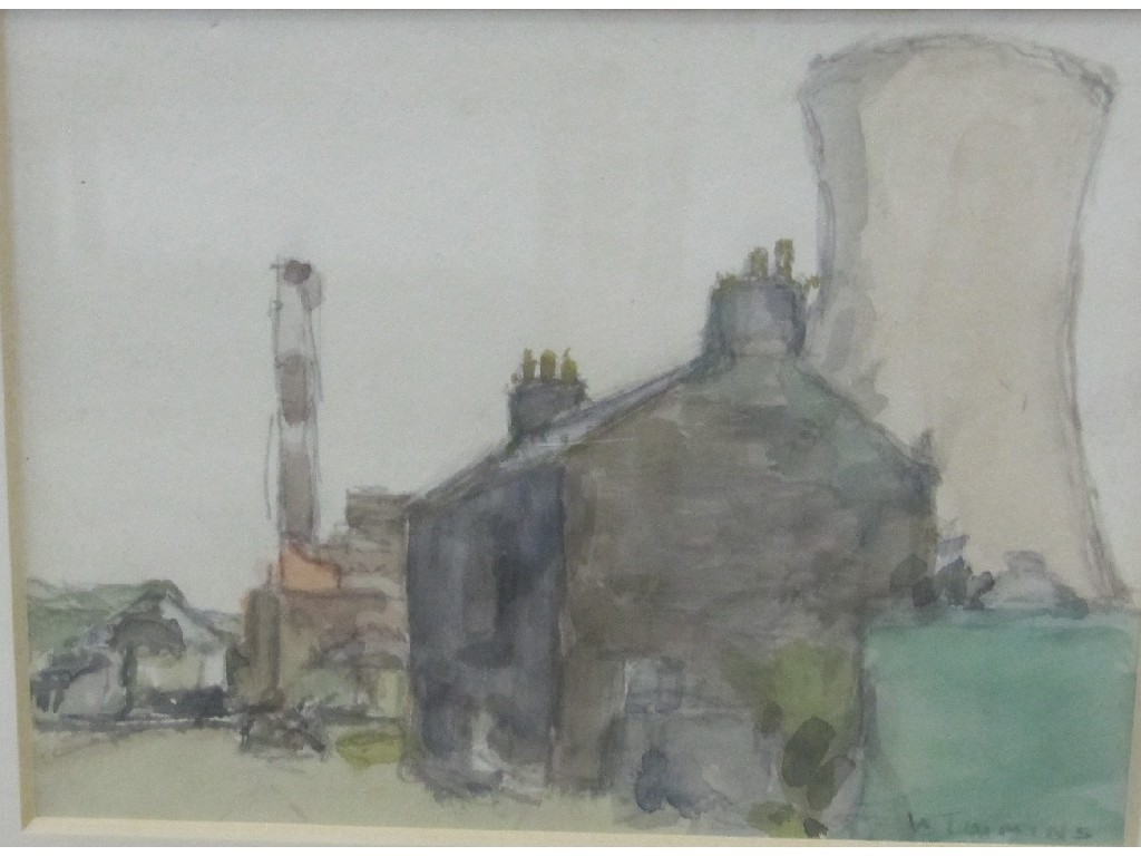 Appraisal: WILLIAM TIMMINS Watercolour 'Port Dundas' signed