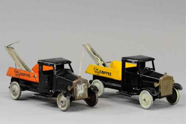 Appraisal: LOT OF TWO METALCRAFT ''C W COFFEE'' TOW TRUCKS Pressed