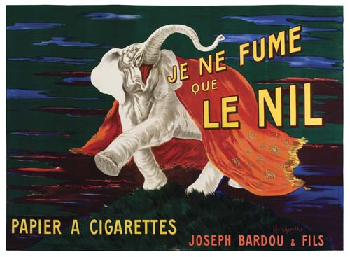 Appraisal: LEONETTO CAPPIELLO LE NIL x inches x cm Vercasson Paris