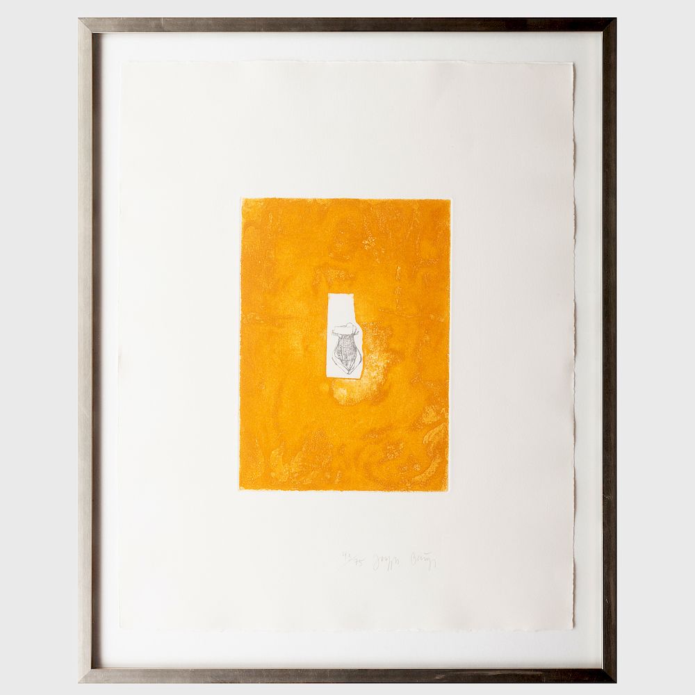 Appraisal: Joseph Beuys - Honey Pot from Circulation Time Suite Etching