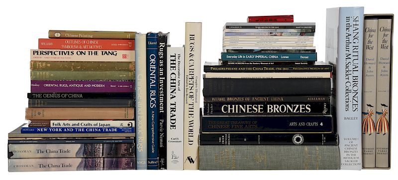 Appraisal: Approximately Chinese Arts Books hardback and softback books on the