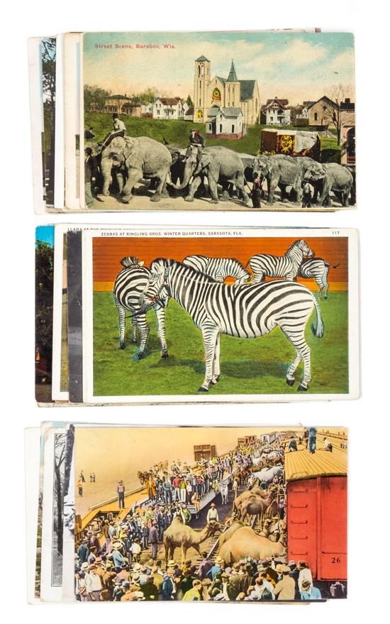 Appraisal: Sale Lot CIRCUS RINGLING BROTHERS AND BARNUM BAILEY Collection of