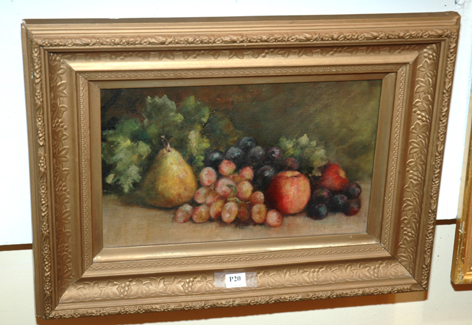 Appraisal: AUSTRALIAN SCHOOL STILL LIFE OIL ON BOARD