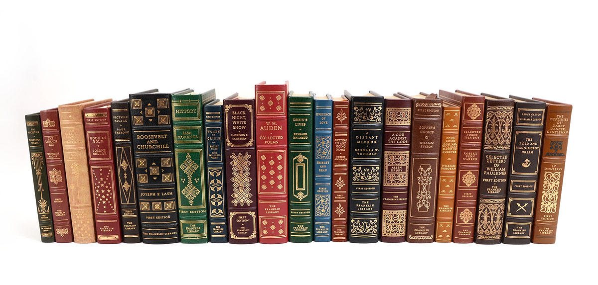 Appraisal: COLLECTION OF FIRST EDITION FRANKLIN PRESS BOOKS books from the