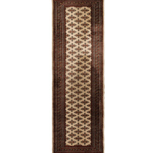 Appraisal: A Bokhara Wool Runner th Century feet inches x feet