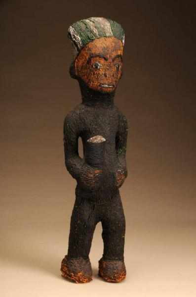 Appraisal: Central African Bamoun Figure Description From Cameroon Made of wood