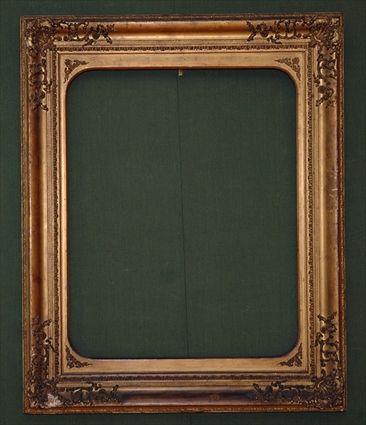 Appraisal: Gilt Frame with Foliate and Scroll Detail x in