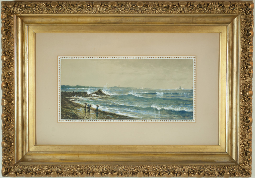 Appraisal: EDMUND DARCH LEWIS WATERCOLOR AND GOUACHE ON BOARD Pennsylvania -