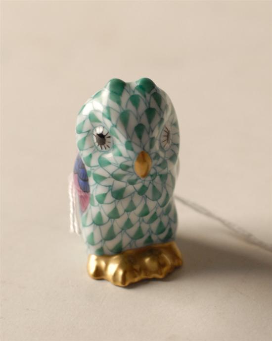 Appraisal: Herend Owl Figure high