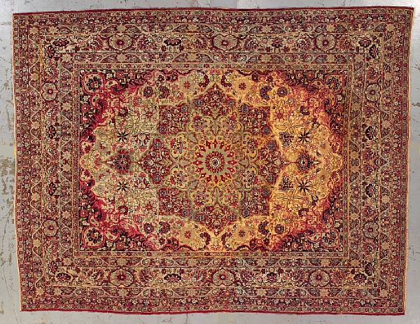 Appraisal: A Lavar Kerman carpet South Central Persia late th century