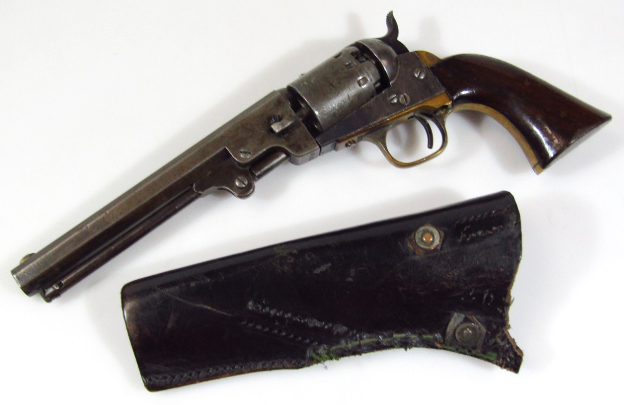 Appraisal: A Manhatttan Series IV navy revolver stamped patent with brass