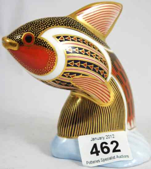 Appraisal: Royal Crown Derby Tropical Fish Guppy Limited Edition with Gold