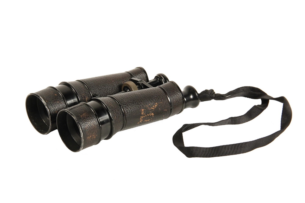 Appraisal: PRESENTATION YACHTING BINOCULARS - Busch Prisma-Binocle model 'Terlux' numbered engraved