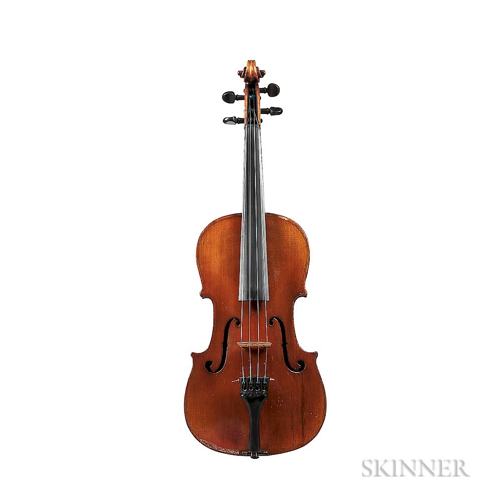 Appraisal: German Viola Christian Wilhelm Seidel Klingenthal c German Viola Christian