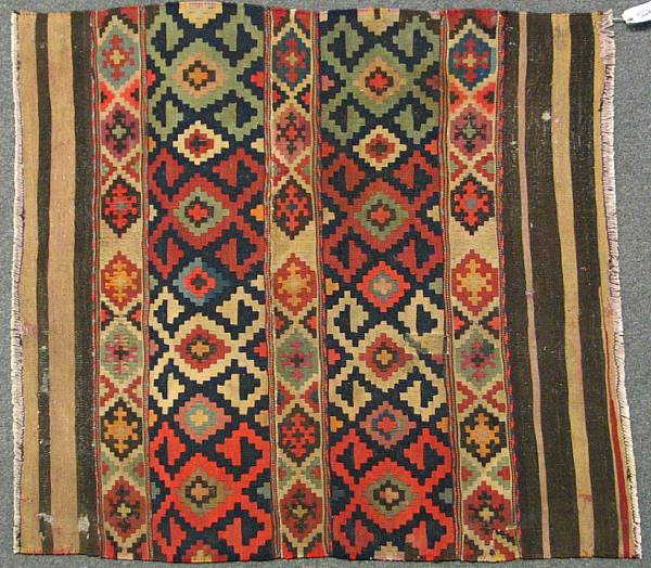 Appraisal: A Kilim size approximately ft in x ft in