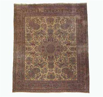 Appraisal: Kerman carpet southeast persia circa - ft in x ft