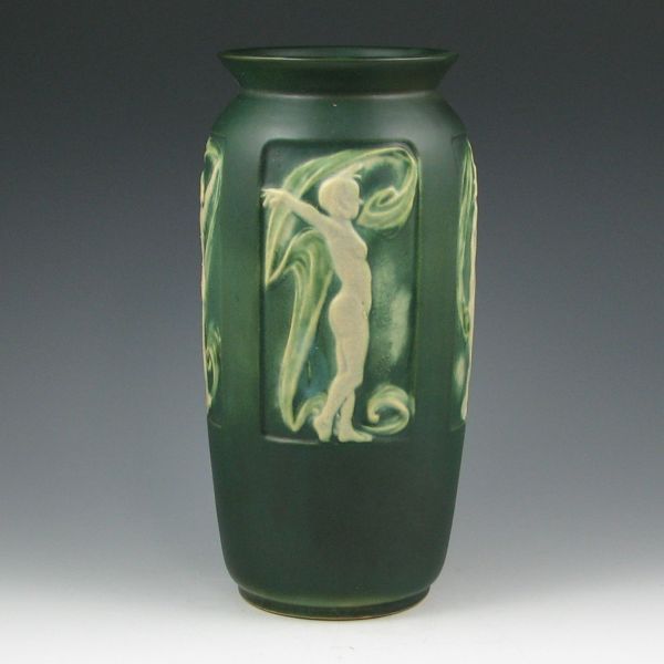 Appraisal: Roseville Panel - vase with four nudes in ivory on