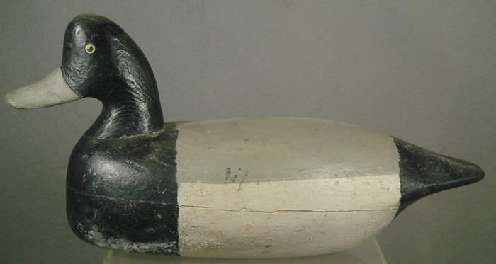 Appraisal: Painted duck decoy unsigned l Estimate -