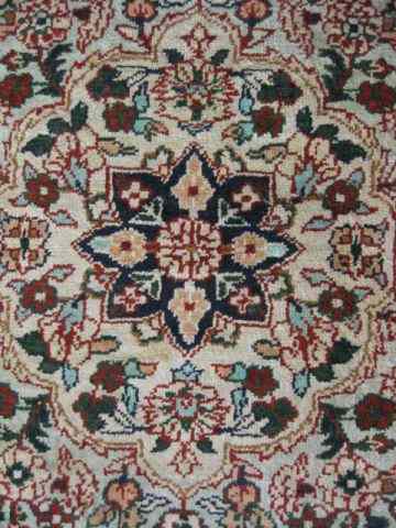 Appraisal: Mahal Silk Persian Handmade Rug or Hanging tightly woven panels