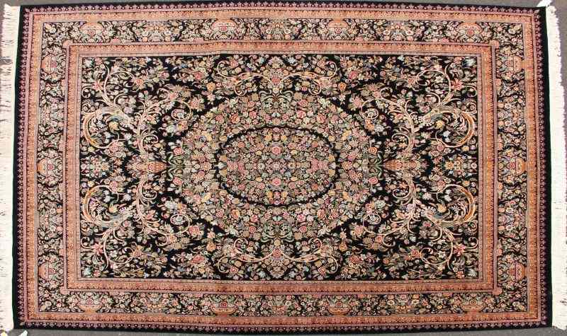 Appraisal: Aubusson Style Room Size Carpetwool all over floral decoration on