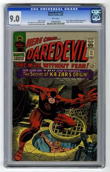 Appraisal: Daredevil CGC Marvel Comics Click for full description