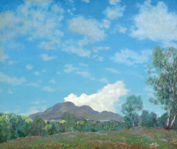 Appraisal: MAZZANOVICH LAWRENCE American - High Clouds oil on canvas x