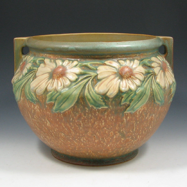 Appraisal: Roseville Dahlrose - Jardiniere Roseville Dahlrose - jardiniere Marked in