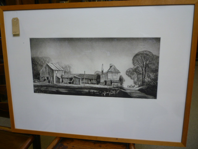 Appraisal: ROWLAND HILDER - Smiths Farm High Holston Kent soft ground