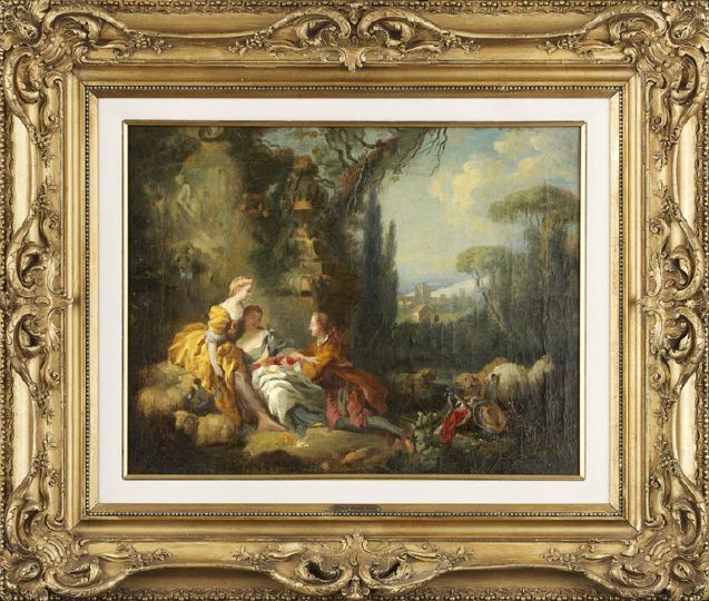 Appraisal: Follower of Jean-Honore Fragonard French - Look at the Bird's