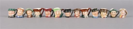 Appraisal: A Set of the First Version of Royal Doulton Character