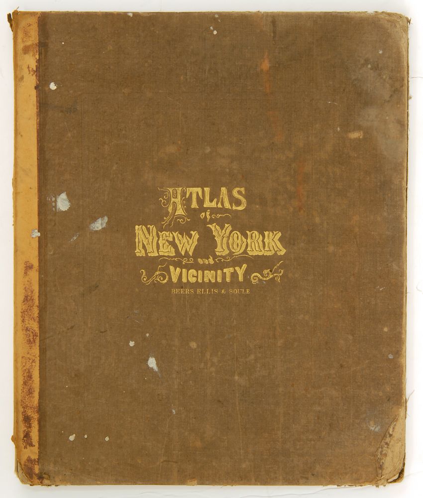 Appraisal: ATLAS Atlas of New York and Vicinity Published by F