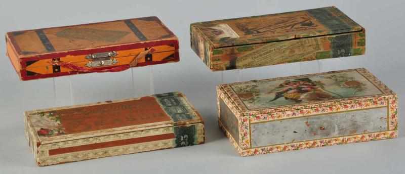 Appraisal: Lot of Cigar Boxes Description Includes two Compliments of the