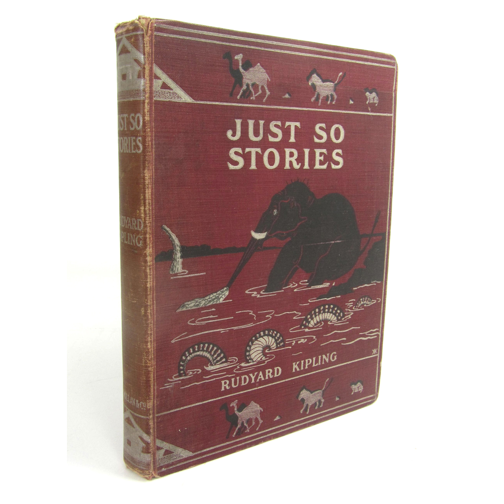 Appraisal: Kipling Rudyard Just So Stories for little children London Macmillan