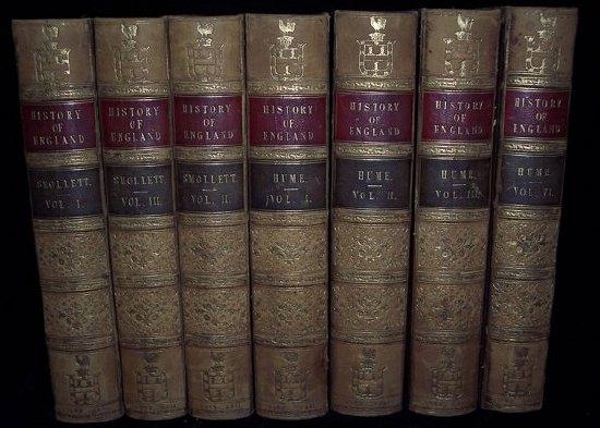 Appraisal: Smollett T History of England new edition three volumes printed