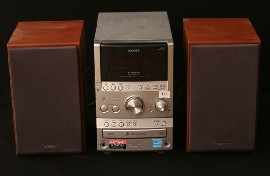 Appraisal: A Sony Sound System with MP and DVD players