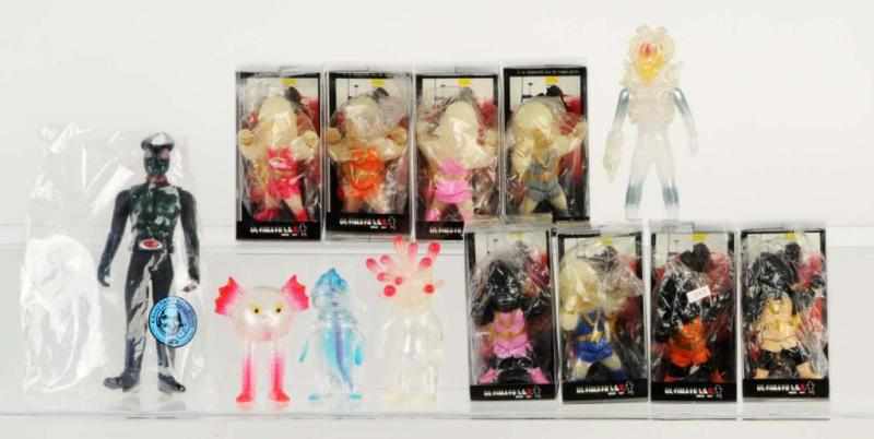 Appraisal: Lot of Assorted Soft Vinyl Figures Description Manufactured by various