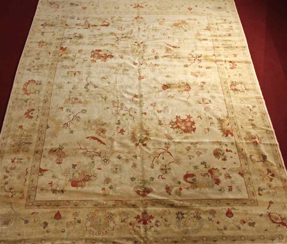 Appraisal: OUSHAK RUG approx ' x ' '' Retail pricing not