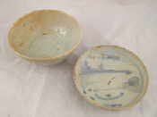 Appraisal: A Chinese bowl and dish from the Nanking cargo shipwreck