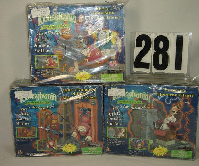 Appraisal: Set of Toonsylvania Sets Phils Foren Sick Fun Time Gizmo