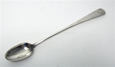 Appraisal: Aberdeen - a Scottish provincial basting spoon by James Gordon