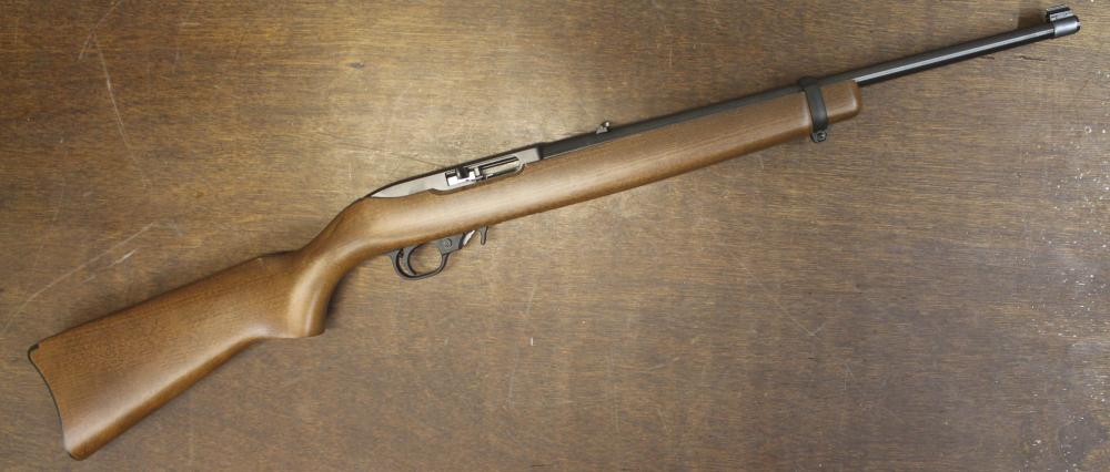 Appraisal: RUGER MODEL SEMI AUTOMATIC CARBINE lr caliber barrel hardwood stock