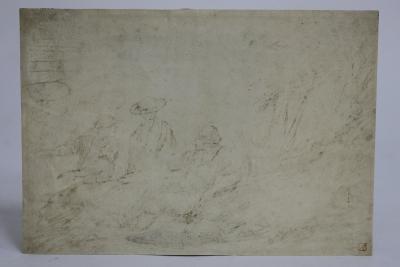 Appraisal: th Century Italian School Figures Beneath Trees bears signature verso