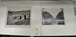 Appraisal: Four Achille Quinet - unframed albumen photograph prints of Paris